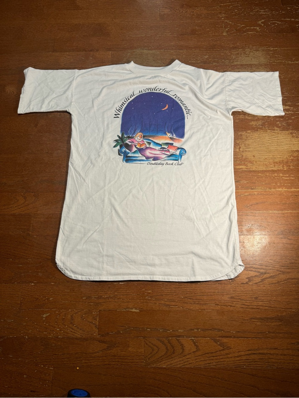 Vintage Whimsical Wonderful Romantic Doubleday Book Club Graphic Tee